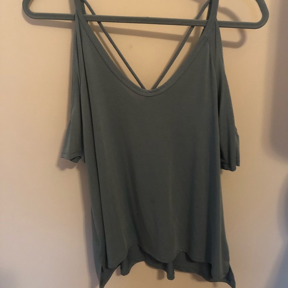Tops - Light blue shirt
